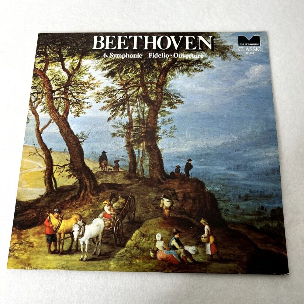 Vintage Beethoven Symphony No 6 Vinyl Record German Version
